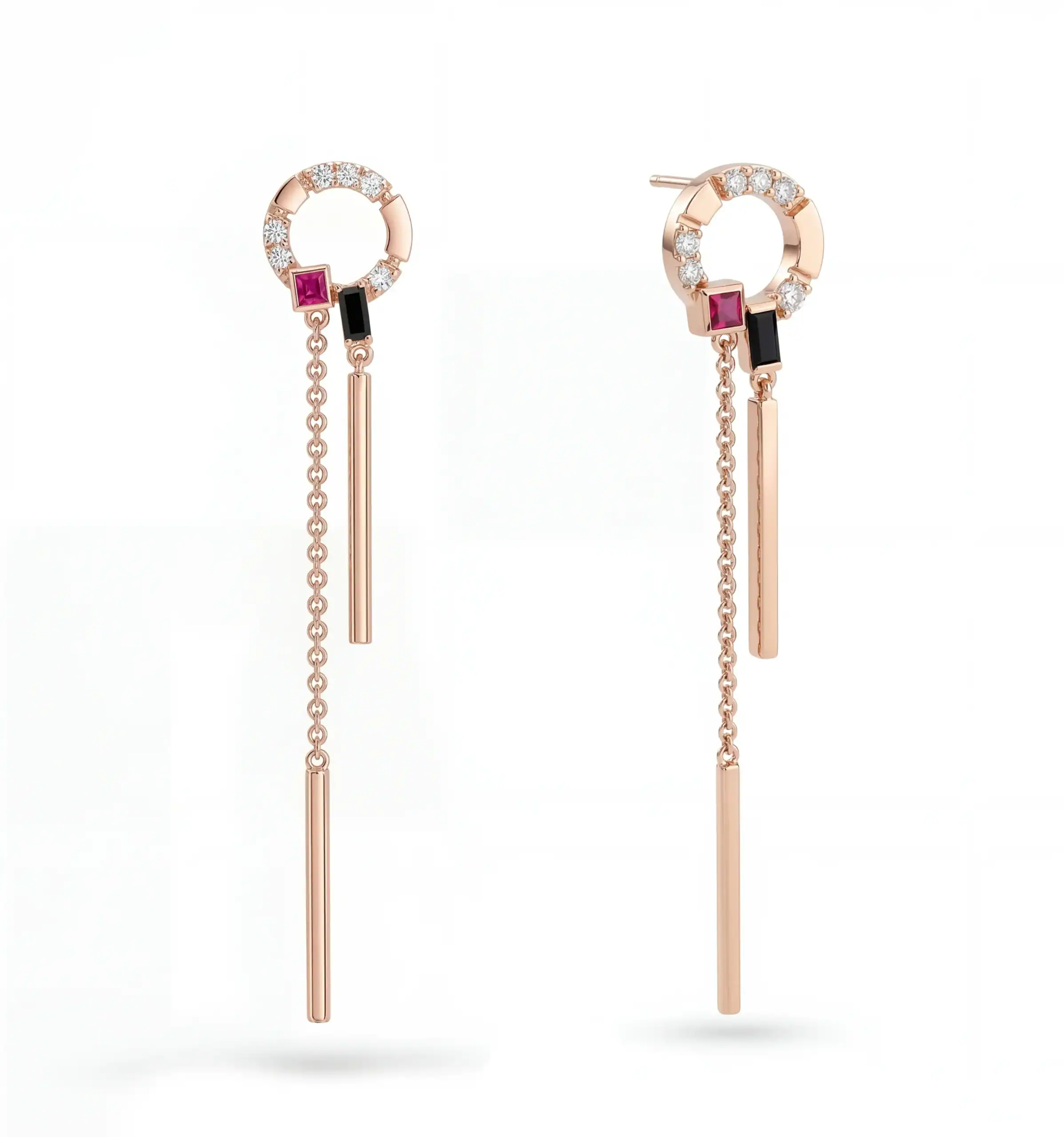 עגילים מעוצבים - Ag